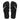 Ciabatta infradito unisex gomma Havaianas BRASIL LOGO  black/black