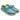 Slip on Uomo HeyDude Wally H2O tropical blue tropical  40702 4OR