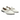 Scarpa a punta tacco basso donna in pelle King 8262 TEXAS bianco