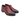 Scarpa donna in pelle PIERFRANCESCO VINCENTI 5457 PELLE/ABR ROSSO/BORDO