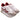Sneaker Donna Liu jo DREAMY 03 tumbled calf leather white/red