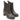 Stivaletto donna tacco medio in pelle Bottega41 BT8878 DK BROWN